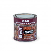 Лак акриловый для камня и кирпича Мокрый камень DALI 0,75 л