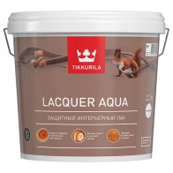Лак интерьерный защитный матовый Tikkurila Lacquer Aqua база EP 2,7 л